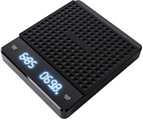 Cabilock 5kg Báscula De Café Inteligente Báscula Digital Electrónica Para Espresso De Cocina Con Temporizador Para Preparar Café Casa