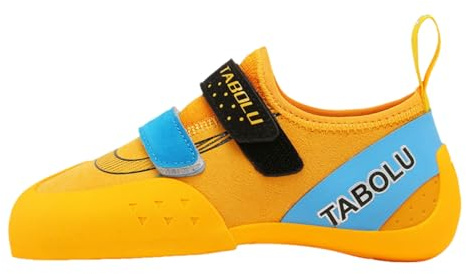 Kraftpaid Scarpe da Arrampicata,Scarpette da Arrampicata,Scarpe da Arrampicata Gomma Antiscivolo Uomo,Scarpe Arrampicata Bambino,Traspirante,Comode,per l'Arrampicata Indoor e Outdoor