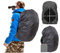 Joy Walker Rucksack Regenschutz Wasserdicht Atmungsaktiv Geeignet für 50-70L Rucksack Wandern/Camping/Reisen (Schwarz, XL)