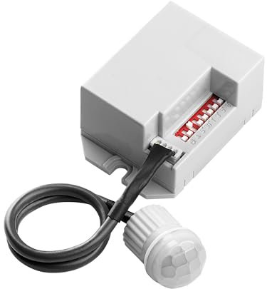 Unterputz Bewegungsmelder 12V 24V, LED geeignet