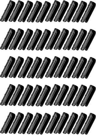 Lot de 50 clips de film en plastique - Pour fixation de serre, serres, abris, bannières - 22 mm
