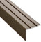 SOTECH 5 Stück Treppenprofil 1000 x 25 x 18 mm, selbstklebend, bronze eloxiert, Übergangsprofil aus Aluminium für Laminat, Fliesen, Parkett uvm.