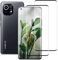 Cable Leader Schutzfolie für Panzerglas für Xiaomi mi 11/mi 11 Pro/mi 11 Ultra 5G, 9H Härte mi 11 Pro Schutzglas, Anti-Kratzen, 0 Staub & Blasen, 3D Cover, 2 Stück HD Xiaomi mi 11 Displayschutzfolie