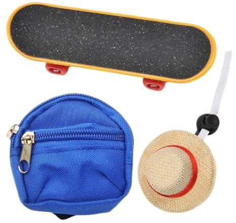 Ryggsäck För Skäggagam 3 Delar Små Justerbara Skateboard För Ödlor | Skäggagam Terrarium Tillbehör För Klättring Och Utklädnad Av Husdjur Reptiler Såsom Ödlor Och Sköldpaddor För Burar
