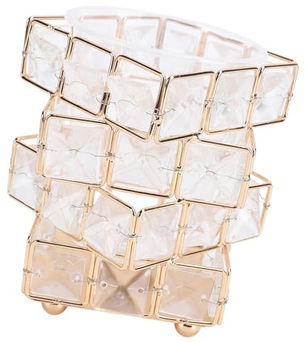 Stylebest Rosig Saltlampa Elegant Design Justerbar Ljusstyrka Nattljus för Kontor i Sovrummet 10 Nivåer USB