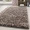 HomebyHome Shaggy Teppich 200x300 Wohnzimmer (200 x 290 cm) - Hochflor Wohnzimmerteppich Mehrfarbig Extra Weich und Flauschig - Langflor Teppiche für Schlafzimmer, Küche, Flur - Carpet, Halı