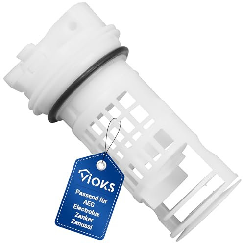 Filtre à peluches de rechange pour AEG 132765801/7 Filtre à pompe pour machine à laver Electrolux Zanker Zanussi
