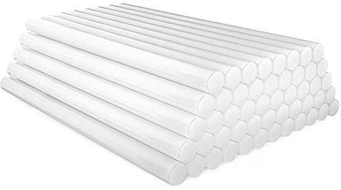 30 Pieces 200mm x 11mm Hot Glue Sticks, Adhesive Glue Sticks, Melt Glue Gun Sticks for Hot Glue Gun cartridges