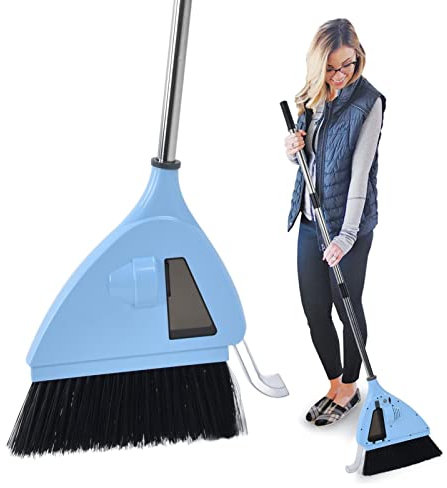 Balai Aspirateur Balai, 2 en 1 Ultra Silencieux sans Fil Rechargeable Balai Aspirateur 20000 Rpm/min Économisant Laobor Balai Électrique avec Tiges d'Extension pour Planchers de Bois Franc Fenêtres