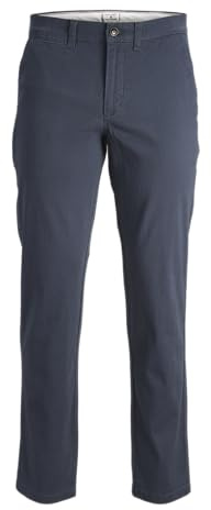 Jack & Jones Junior Boys JPSTMARCO JJDAVE AKM NOOS JNR Chino Pants, Navy Blazer, 158