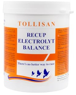Tollisan – repair elektrolytisk balans: Stärker nervkraften, främjar formuppbyggnaden och förhindrar fukt av unga duvor i boet – 500 g