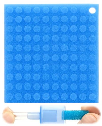 QEQSHQO 100 Stück Nasensaugerfilter Zubehör für Babys Nasensauger Ersatz Reinigung