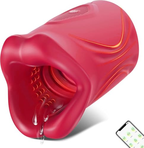Male Vibrator Sex Toys for Men -with 9 Vibration Modes & App Remote Control