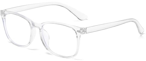 Blue Light Blocking Clear Lens Glasses Anti Blue Ray Unisex for Women Girl and Men