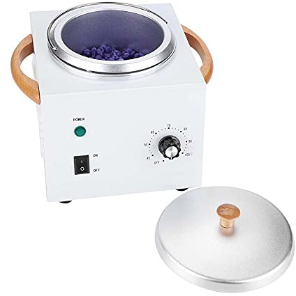 BRRNOO Macchina Scaldacera per Depilazione 150 W, Pentola Scalda Strisce di Cera Dura con Doppio Controllo della Temperatura della Cistifellea, per Uso Domestico in Viaggio nel Salone di (Spina