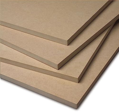 Smooth Surface MDF Painting Boards, 841 x 594 mm, Pack of 2