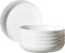 Ritzenhoff & Breker Salatteller fresh Ø 23 cm weiß 6er Set Opal Glas Mikrowellengeeignet
