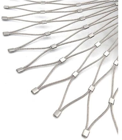 Red de cuerda de acero inoxidable 304, malla de alambre de 1,5 mm de grosor, alambre de pollo para mayores aplicaciones de hardware, malla de 12 x 12 cm/11 x 11 cm, resistente y duradera