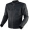 REBELHORN Hunter Pro Chaqueta de Moto Hombre | Cuero | Protectores de Codos y Hombros CE nivel 2 | 2 Canales de Ventilación | 4 Bolsillos