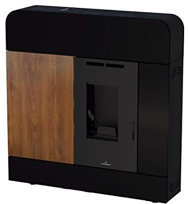 ESTUFA DE PELLETS BRONPI MODELO DORA 12 kW (NEGRO)