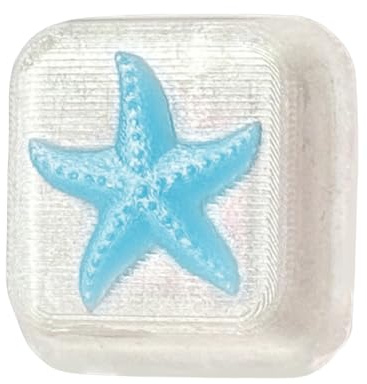 Mechanical Keyboards Starfishs Drop Glues Resin Keycaps Customizeds Oceans Styles Translucent Keycap