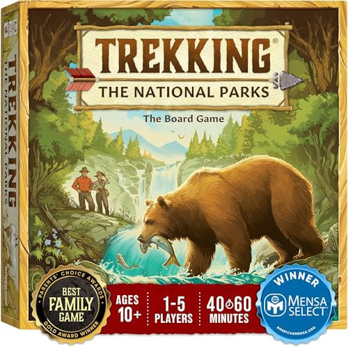 Underdog Games Trekking The National Parks: Das Preisgekrönten Familie Brettspiel (Zweite Auflage) (12 X 12 X 4)