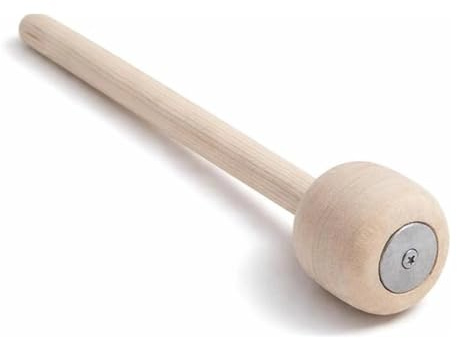 Drfeify Maillet de Tambour, de Percussion de Tambour de tête de Feutre de Laine