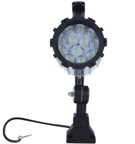 Duokon Lampada da Lavoro a LED 12W 24V Macchina CNC Impermeabile 12LED Lampade da Lavoro a Braccio Corto Illuminazione per Artigianato CNC banco da Lavoro Officina Cucire