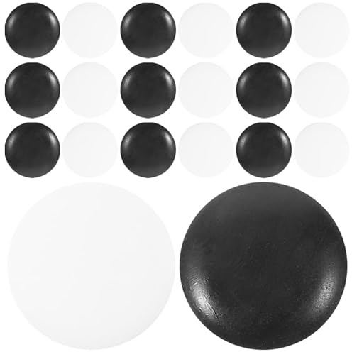 Go Board Bead Gioco da tavolo Pezzi di gioco di pietra Go Chess 100PCS Scacchi Pietre resistenti rotte Gioco di strategia per gli appassionati di Baduk e Weiqi Strategia Pietre resistenti rotte