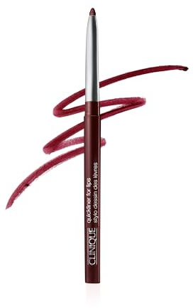 Clinique Delineador de labios Quickliner de larga duración | No seca + sin afilar, 0,24 g