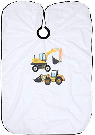 Lurrose Friseur Umhang Kinder Haarschneideumhang Salon Schnittmantel Schutz Umhang Für Haare Schneiden