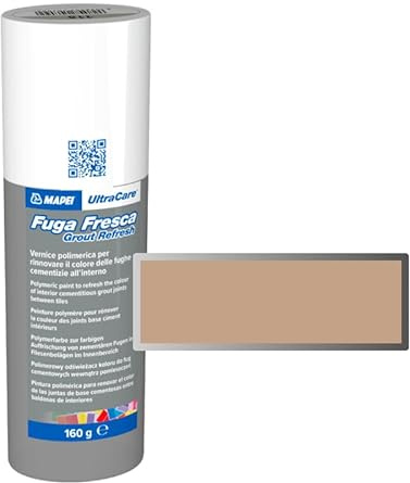 Mapei Ultracare FUGA FRESCA 141 CARAMEL vernice polimerica per rinnovare il colore delle fughe cementizie Flacone 160gr.