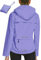 baleaf bike jacket femmes veste de pluie imperméable respirant randonnée veste d'été coupe - vent veste extérieure veste légère résistante aux intempéries veste de vélo Violette XXL
