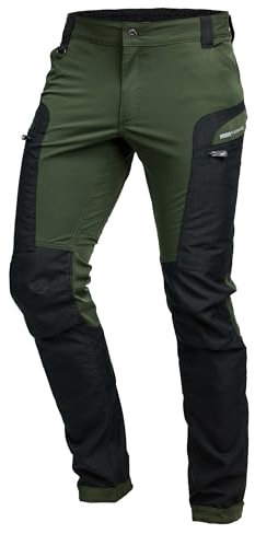 PUMA Workwear Pro-One Adventure Outdoor Wanderhose Herren - Ideal zum Klettern, Bergsteigen, Parkour und mehr – flexibel, verstärkt & strapazierfähig - Outdoor Hosen für Herren - Oliv - XL