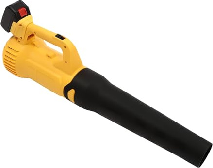 Batteridriven bladblåsare 200 km/h, elektrisk lövblåsare 3 000 W, med 1 slang och 2 batteripaket, 2 hastigheter, lufteffekt 3,3 m³/min