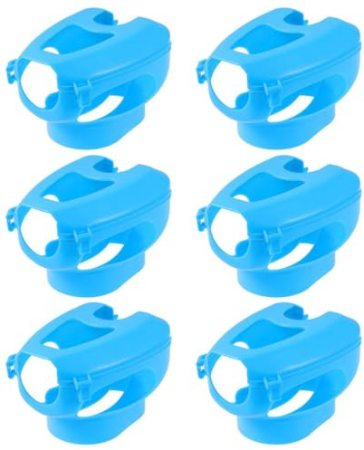 HEALLILY Support Fixe pour Pigeons Accessoire Pratique pour Injections et Soins sur Colliers 6 Pièces en PP Fournitures pour Pigeons Voyageurs