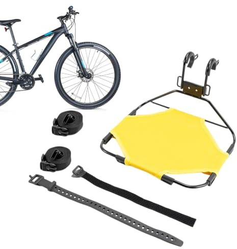 Portaequipajes Delantero de Bicicleta Soporte Desmontable de Manillar