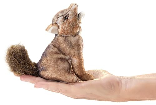 Folkmanis Mini Coyote Finger Puppet