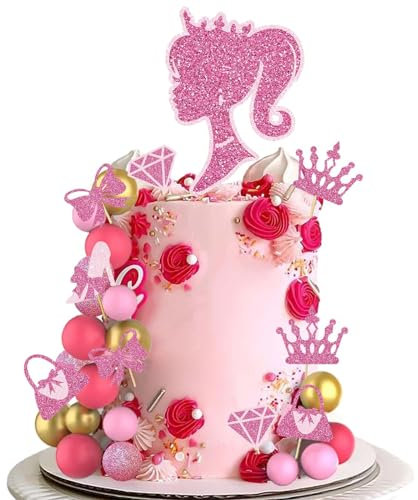 31 Pièces Décoration Cupcake Princesse Fille, Cake Topper Princesse, Décoration de Gâteau Princesse, Gateau Cake Topper, Decoration Anniversaire Princesse pour Fille Enfant Fête