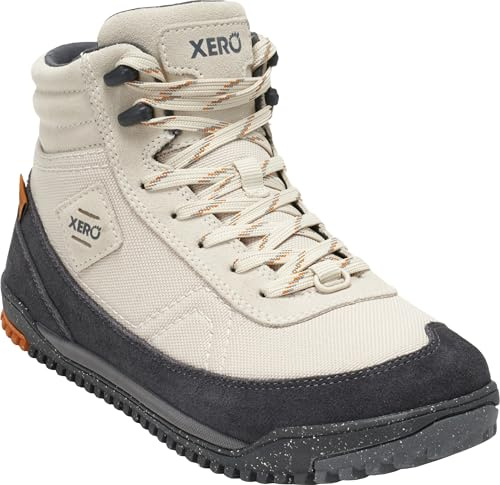 Xero Shoes Women's Ridgeway Barefoot Hiking Boots, Fog, 11