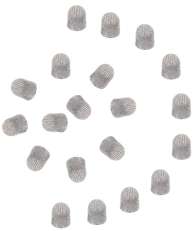 sourcing map 10Pcs Replacement Fiber Mesh Tips For Stylus Pens 5.5mm Suitable For Capacitive Touch Screen,High Sensitivity,Soft,No Scratch Screen Pen Tip