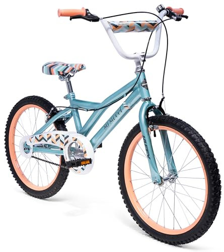 Huffy So Sweet 20-Zoll aquamarinfarbenes Mädchenfahrrad für Kids von 6 bis 9 Jahren