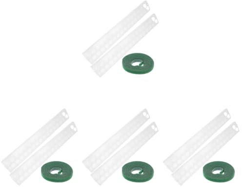 POPETPOP 4 Juegos pequeño Poste de Musgo Polos Lazos de Plantas Clips de Enrejado de Tomate Manos Estante de la Planta Creativa Postes de Musgo para Plantas trepadoras Monstera el plastico