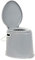 Leisurewize LW537 Portable Loo - Portable Toilet with Toilet Roll holder, Bucket and Lid