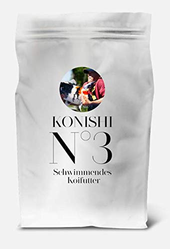KONISHI Nr 3 Swim Neu Koifutter Fischfutter (1 x 5kg)