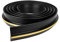 Trintion Garage Door Seal 9FT Floor Rubber Threshold Heavy Duty Rubber Draught Excluder Weatherproof Weather Stripping for Keeping Garages
