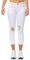 Tazzio Jeans Damen Skinny Fit Stretch Hose Denim Jeanshose Slim F111 (Weiß, 34)
