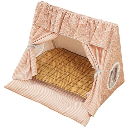 Tienda de gato - Lugar de descanso cómodo para gatos cama teepee | Resiste casas para mascotas de deformación | Tipi Kennels Play House | Mascotas típidas perro para c