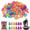 Leikurvo 300 Stück RüCkfluss RäUcherkegel RäUcherstäBchen, Mixed Natural Fragrance Cones Rückfluss RäUcherkegel Bunte Mischung Reverse Wasserfall Kegel für Schlafzimmer Office Yoga Zimmer