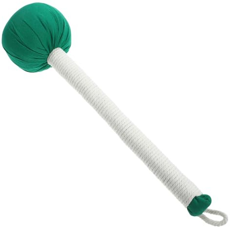 NOLITOY Martillo de Masaje de Ajenjo Manual Masajeador de Espalda y Cuello Herramienta de Masaje para Uso Casa o Gimnasio Color Verde Profundo